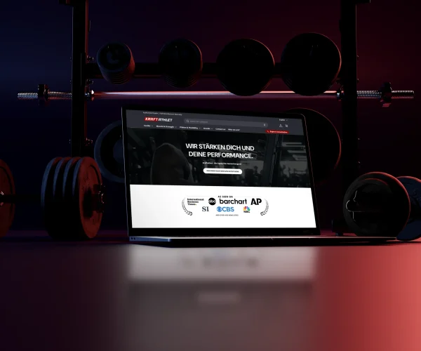 Kraftathlet Website Redesign